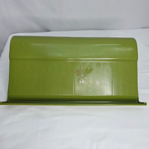 Vintage Rubbermaid Plastic Party Plan 0076 Avocado Green Plate /Dish Holder - Picture 5 of 10